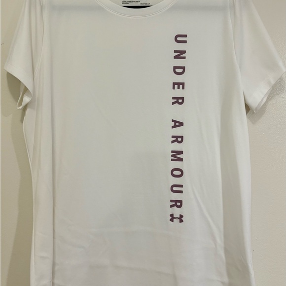 Under Armour Tops - Under Armour White Performance Short Sleeve Tee